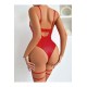 Nitamore Siyah Dantelli Korse Detaylı Body – Jartiyerli Tasarım -Yılbaşı Özel