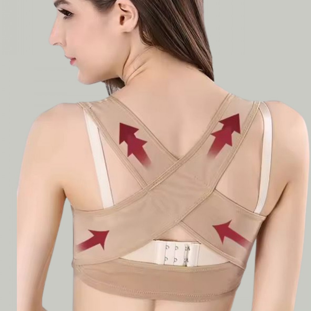 Çapraz Askılı Göğüs Destekleyici Toparlayıcı Korse