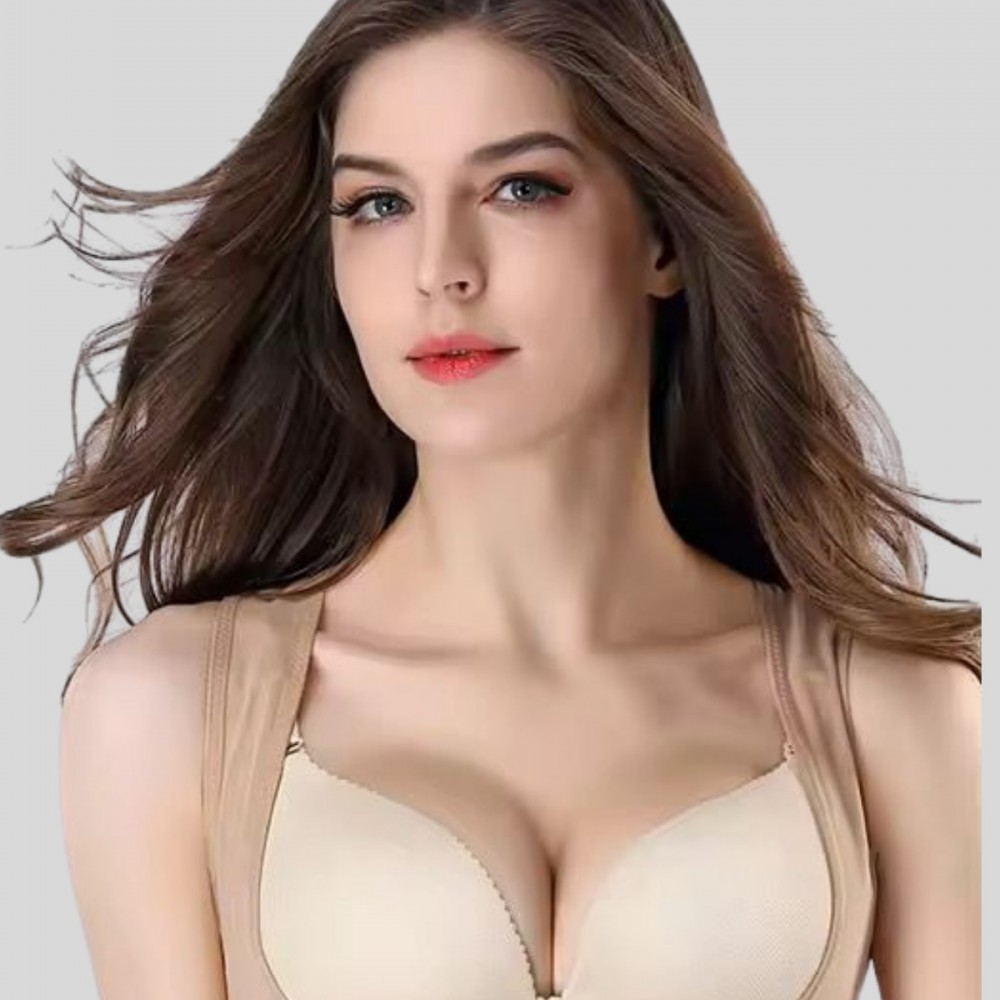 Çapraz Askılı Göğüs Destekleyici Toparlayıcı Korse